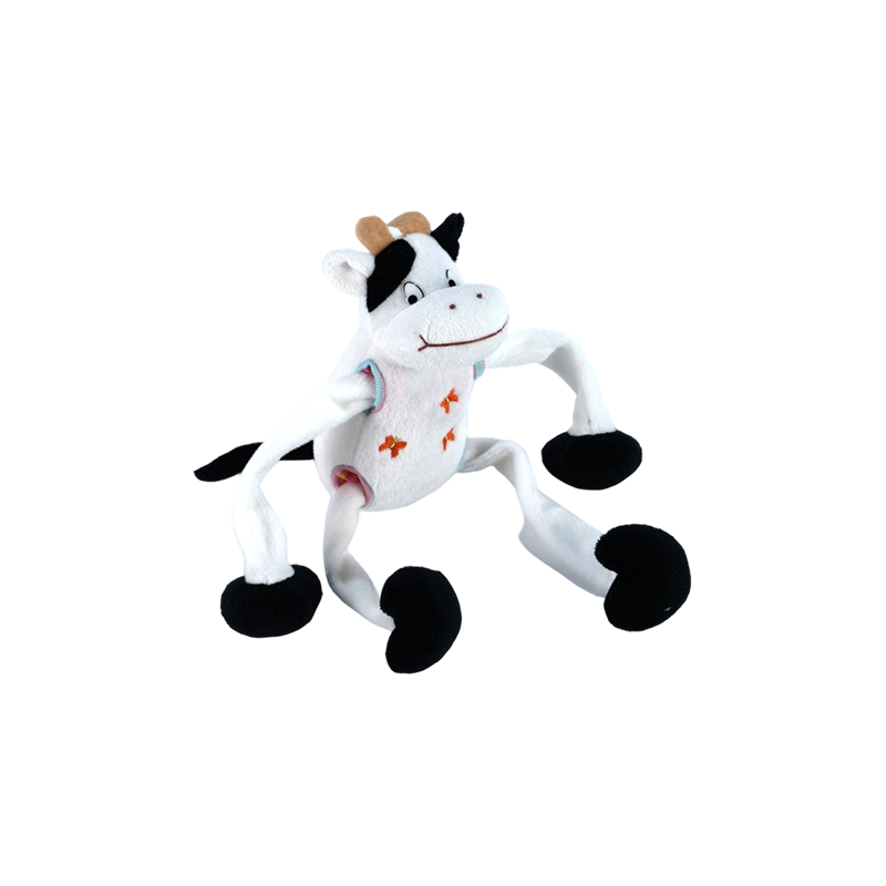 STA0876-1 Мягкие игрушки Shaking Farm в пяти стилях – Корова, Лягушка, Утка, Собака, Свинья