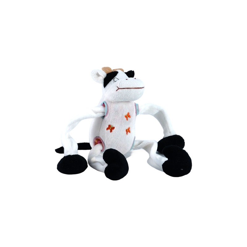 STA0876-1 Мягкие игрушки Shaking Farm в пяти стилях – Корова, Лягушка, Утка, Собака, Свинья