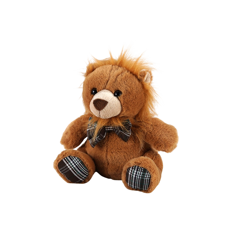 STA01314-3 Мягкие игрушки серии Forest Kingdom (4 стандартных стиля) – Слон, Лев, Панда, Бурый медведь